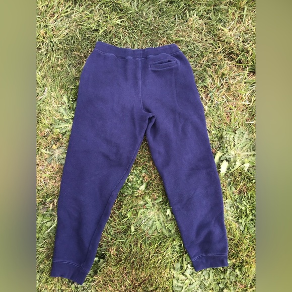 Polo Ralph Lauren Performance Pants Boys XL 18-20 Navy Jogger Sweatpants Fleece - Picture 6 of 6